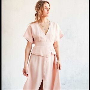 Shakuhachi Isabella Wrap Dress -Pink